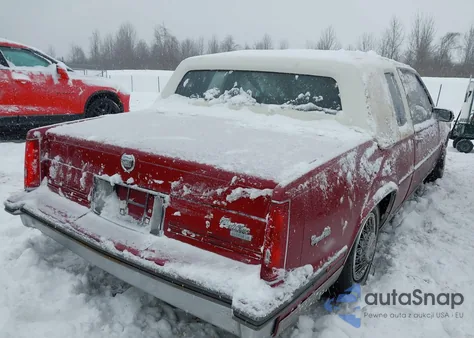 1988 Cadillac Deville z USA, uszkodzony, nr VIN 1G6CD1154J4279211